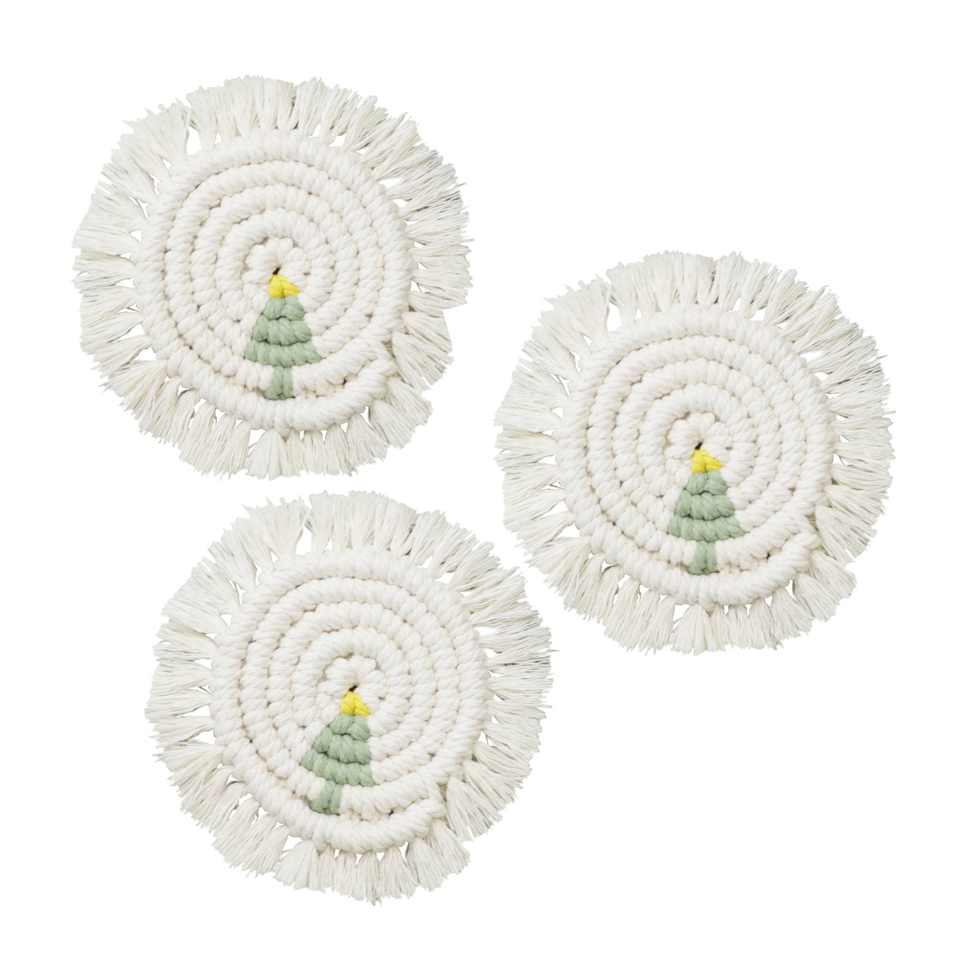 Make Your Own Macram&eacute; Coaster Kit