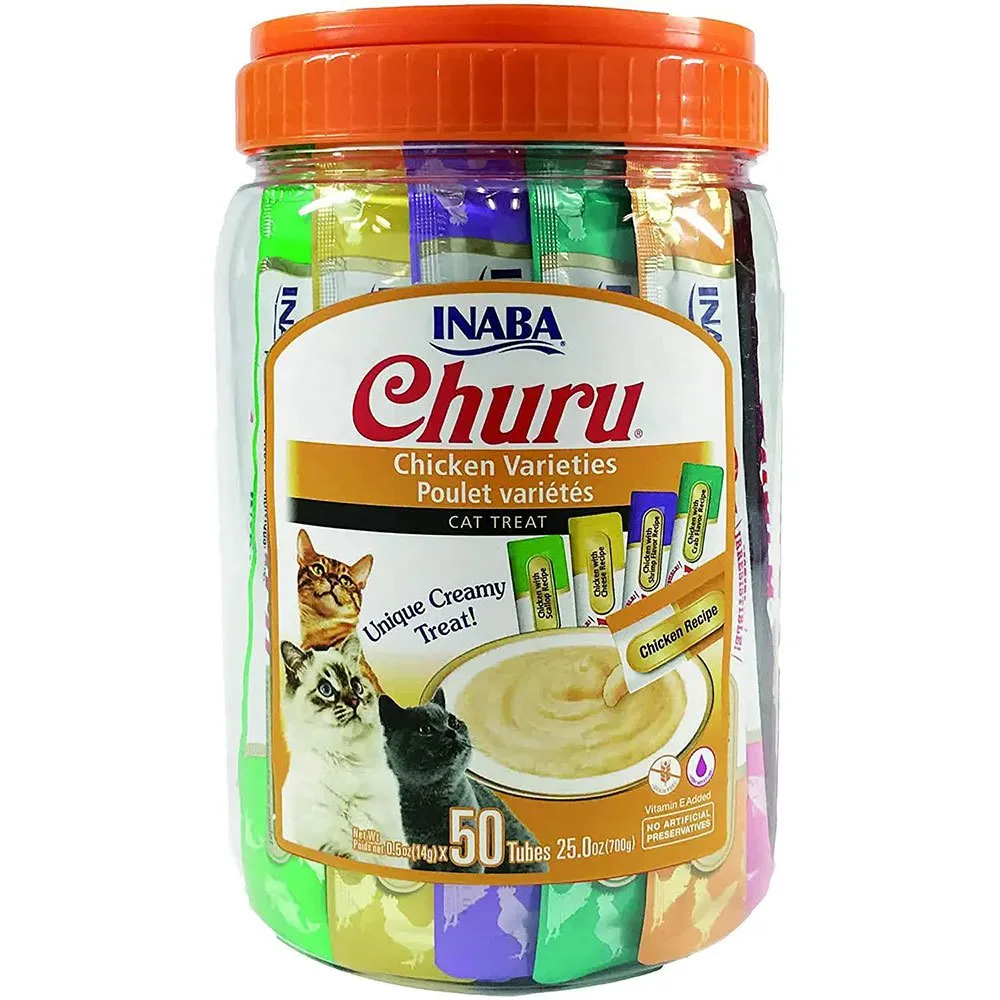 Churu Varieties Chicken Bote Cat Snack 14g 50 units