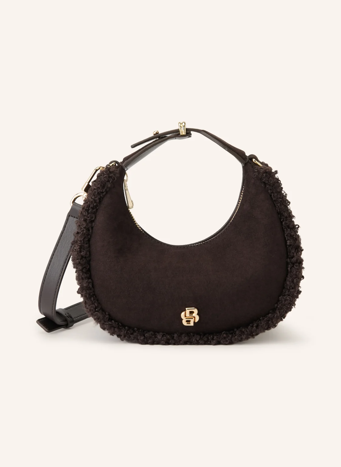 BOSS Handtasche BEYOND mit Teddyfell