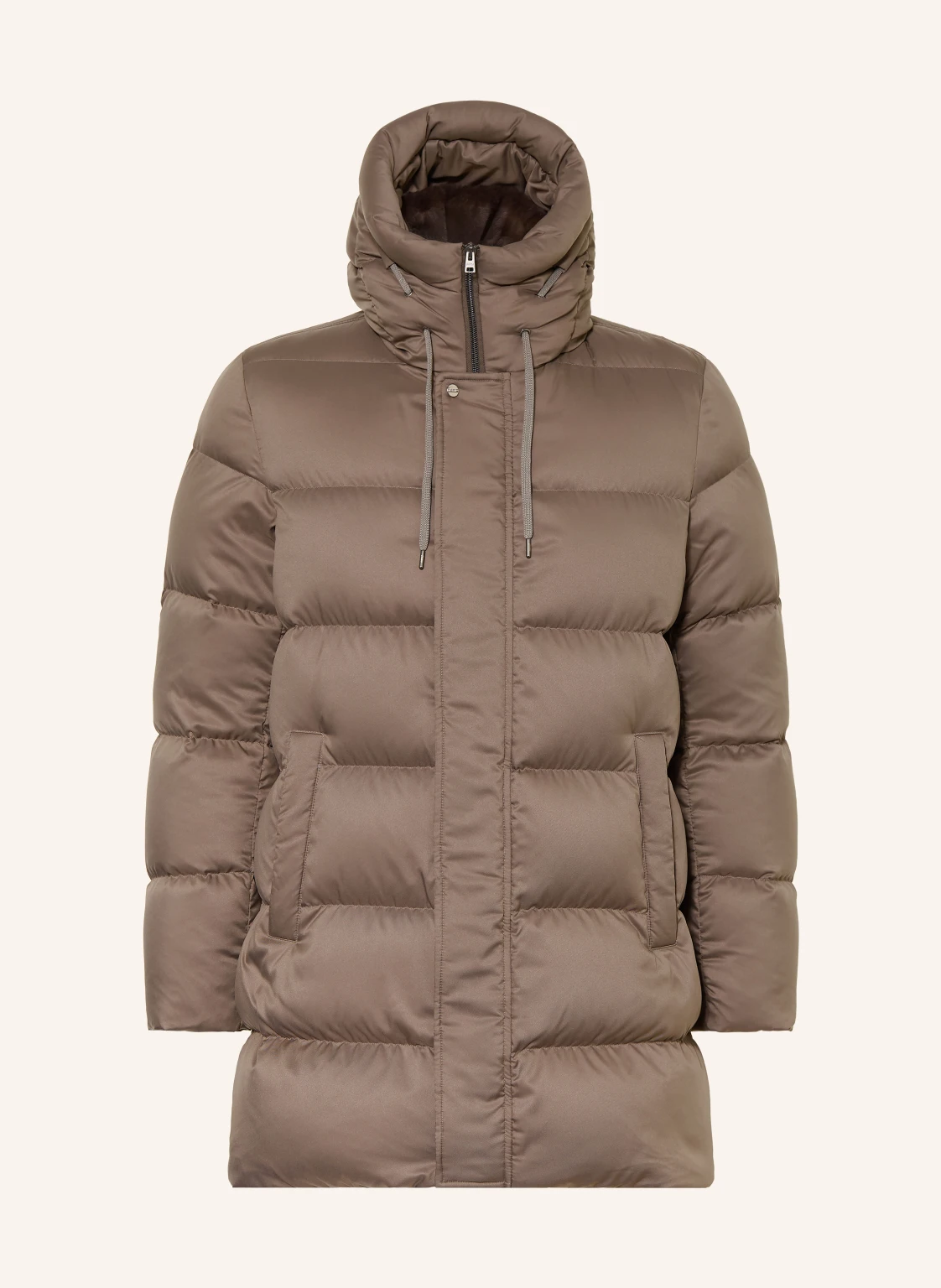 HERNO Daunenjacke mit abnehmbarem Kunstfell