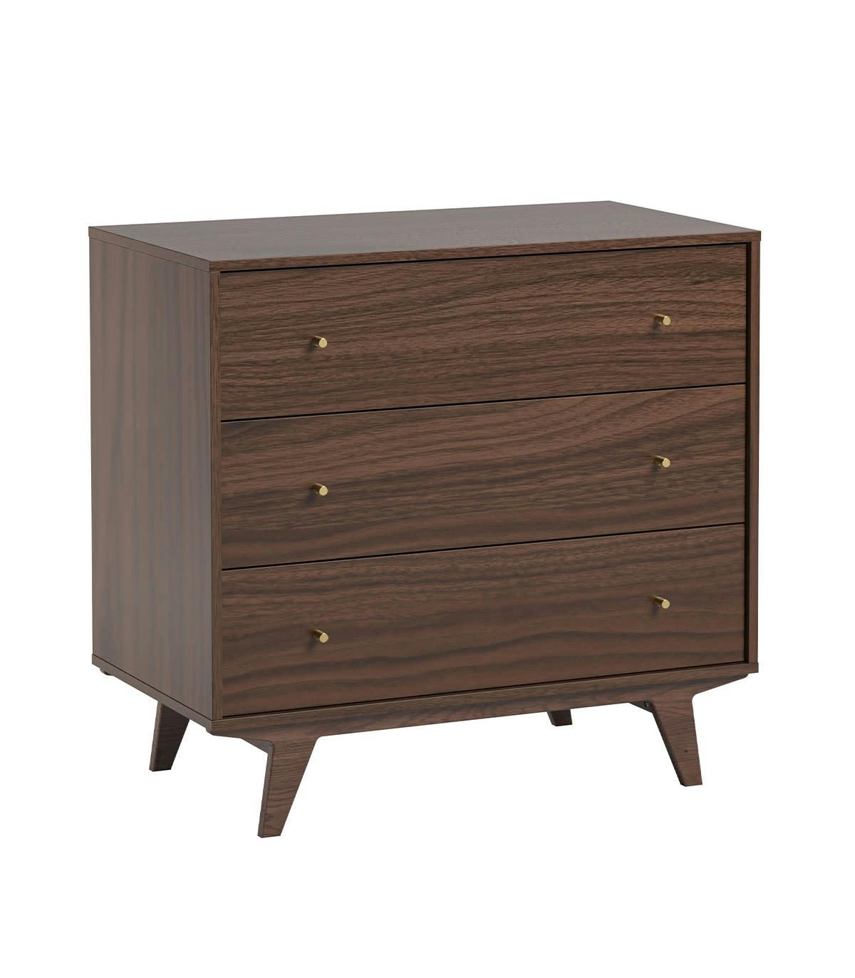 MID - Commode 3 tiroirs - L90 cm