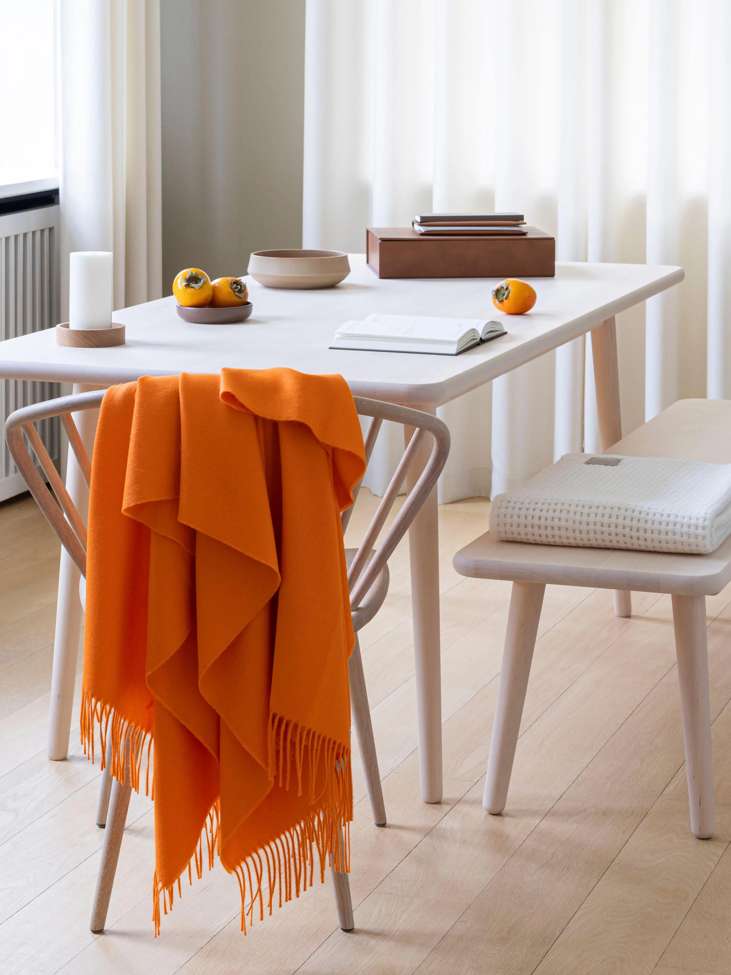 Plaid Luxury aus Babyalpaka-Wolle