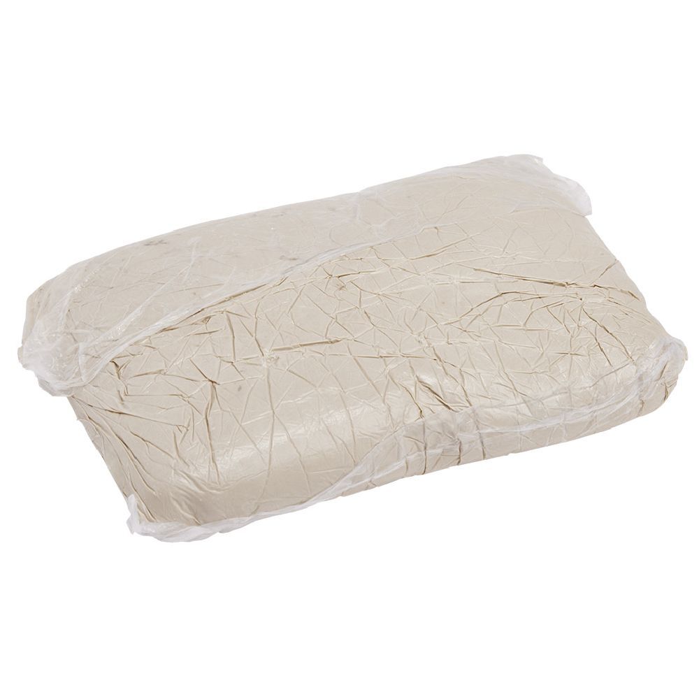 Argile naturelle blanche bloc 1kg