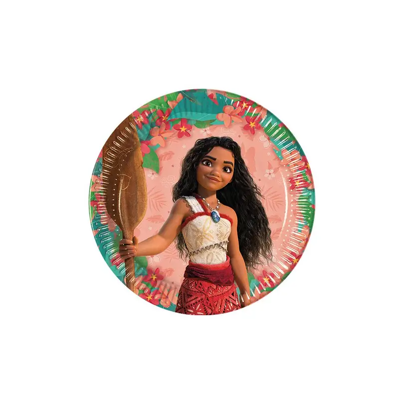 Flacher Teller 8er-Set Vaiana