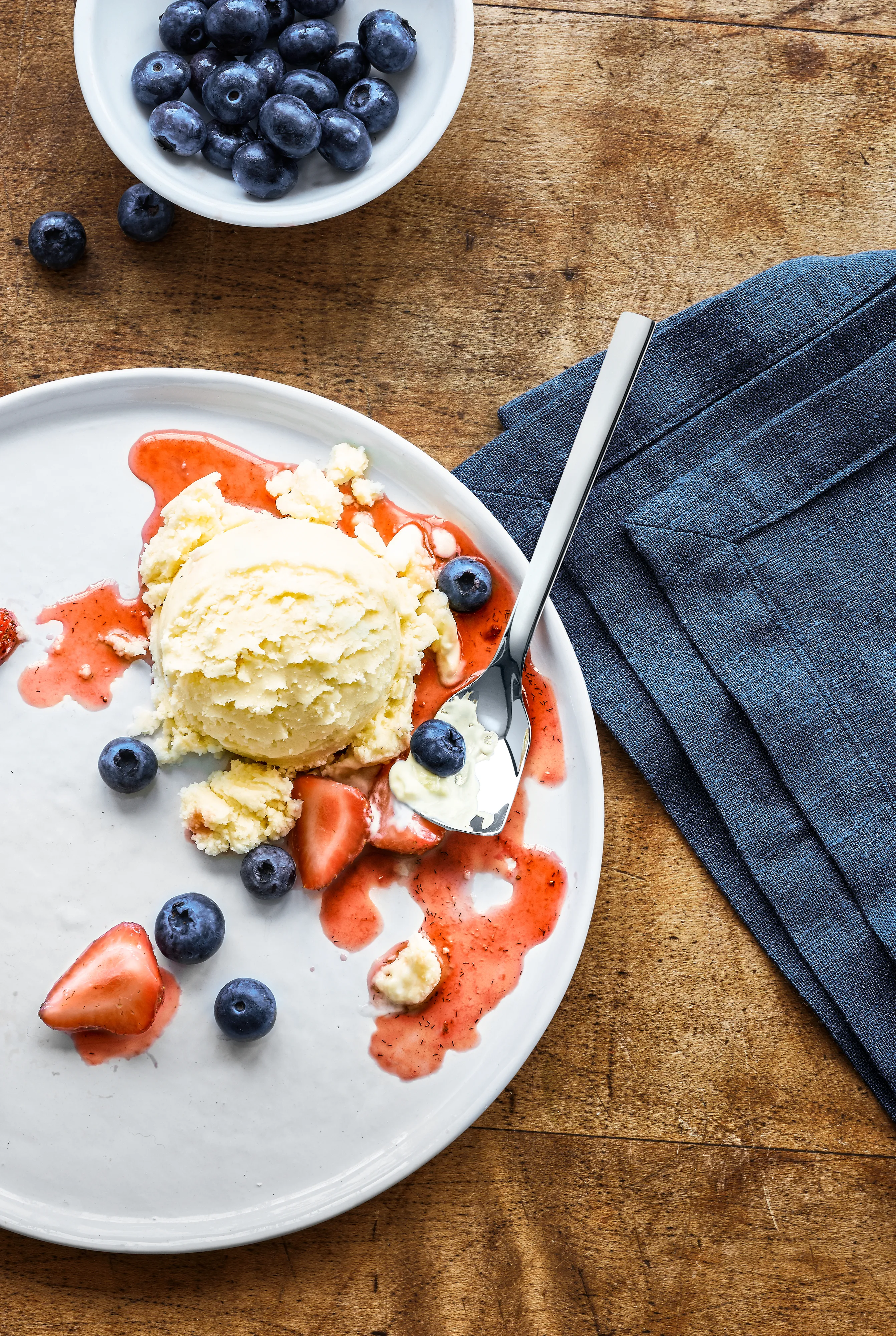 Ice cream spoon set Nuova 6-piece