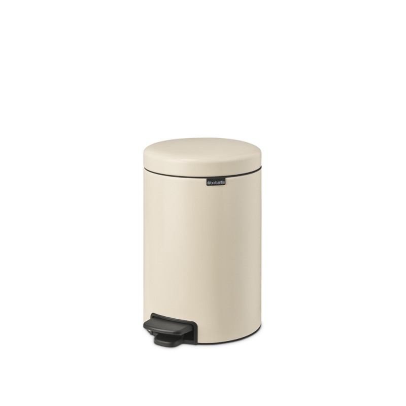 Poubelle à pédale NewIcon soft beige 12 L BRABANTIA