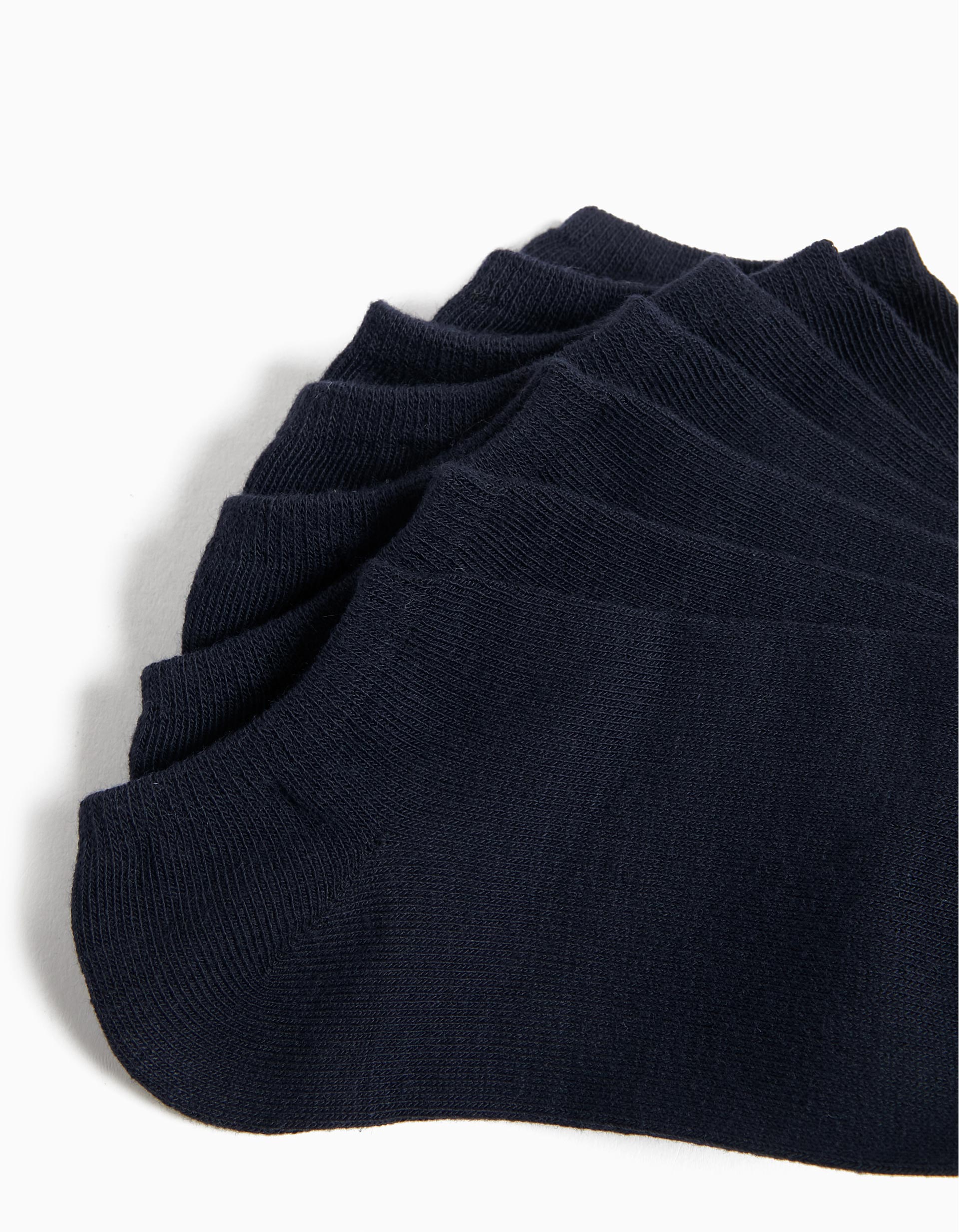 Pack 7 Pares de Meias Tornozelo, Criança, Azul Escuro