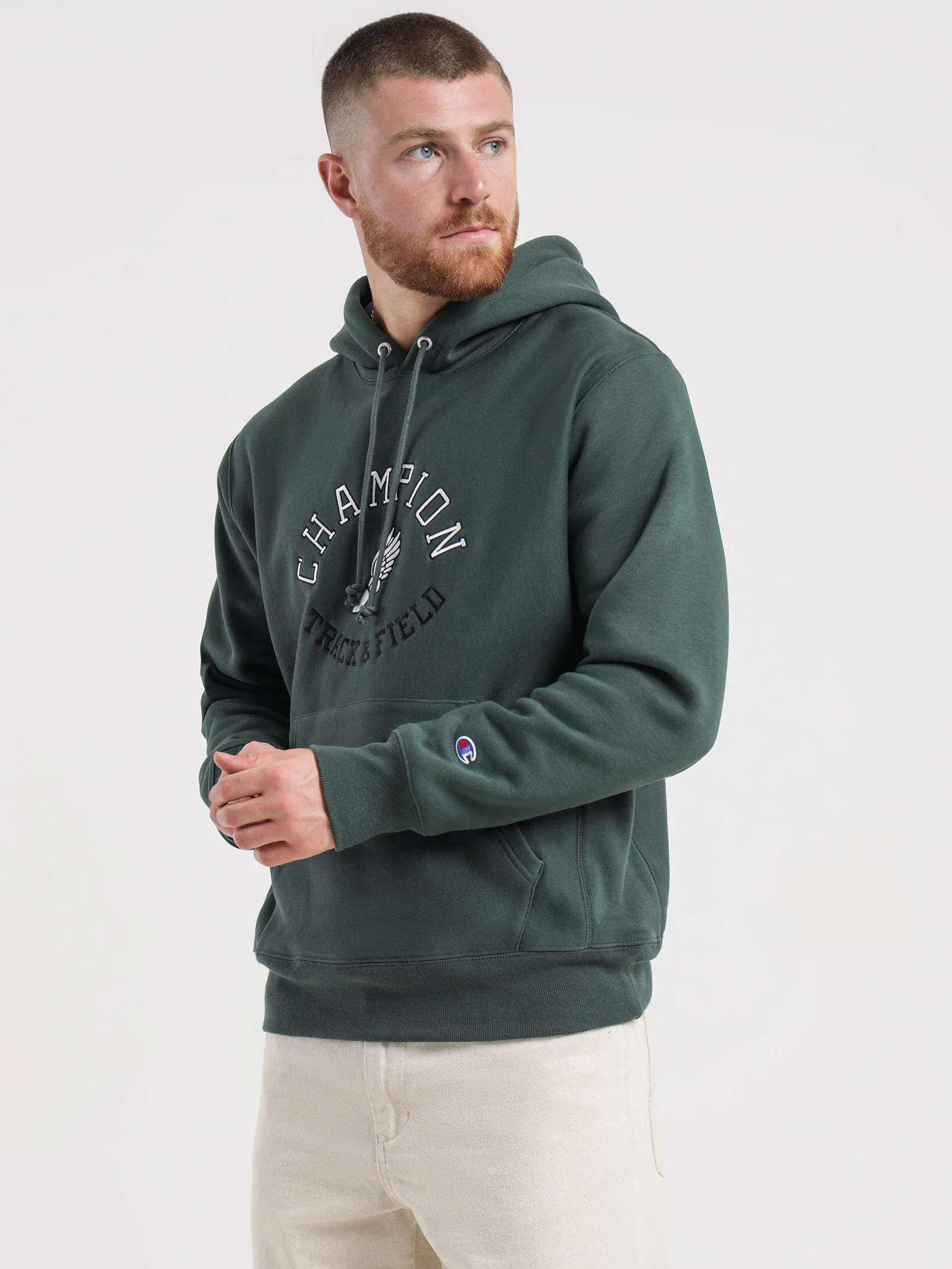Reverse Weave Collegiate Hoodie