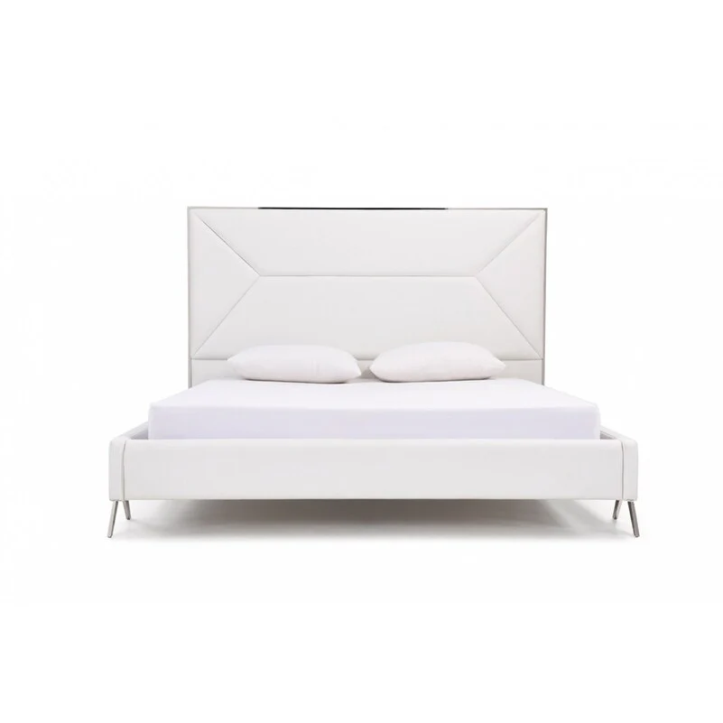Modrest Candid Modern White Bedroom Set