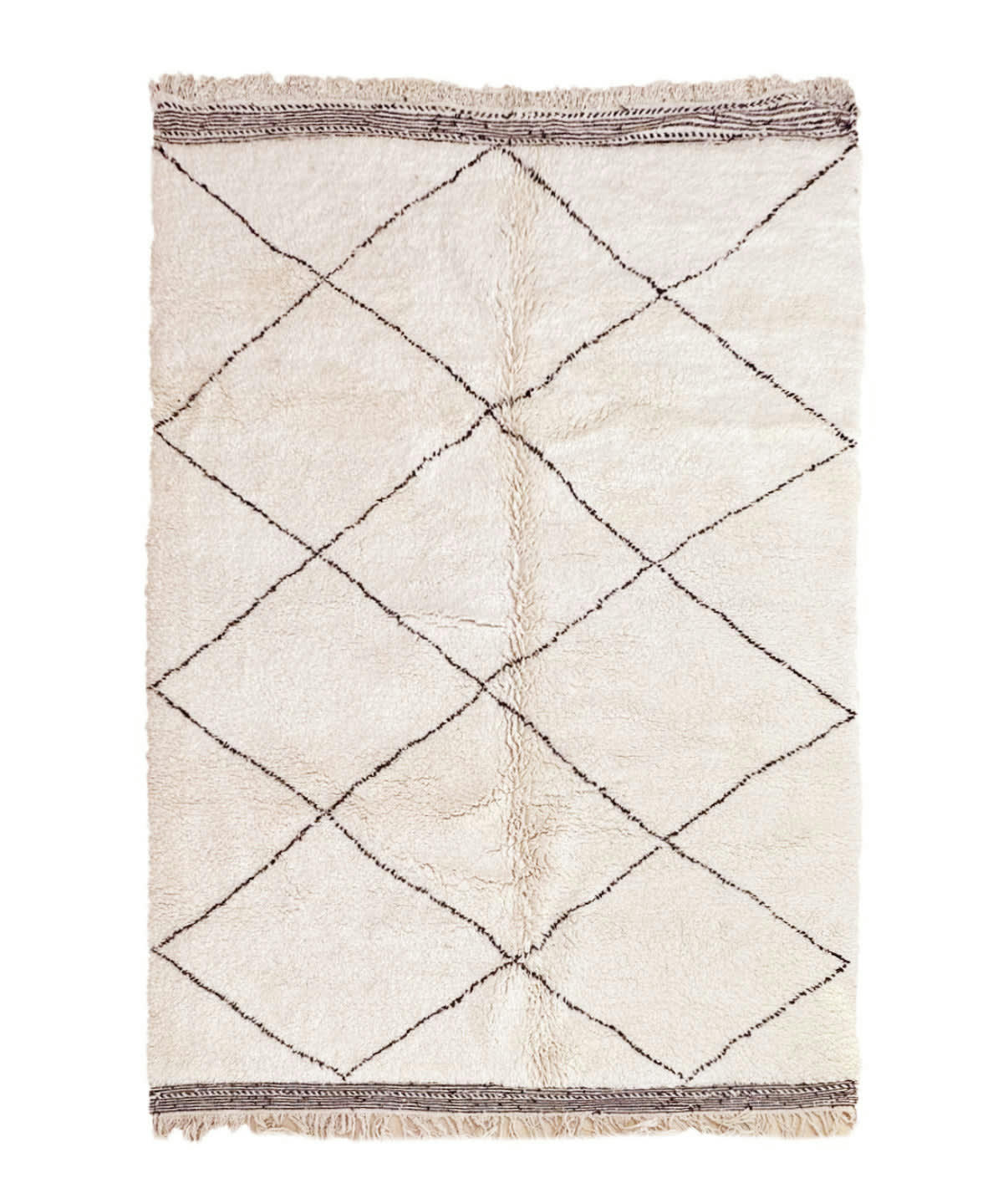 BERBERE - Tapis Berbere marocain pure laine 210x300