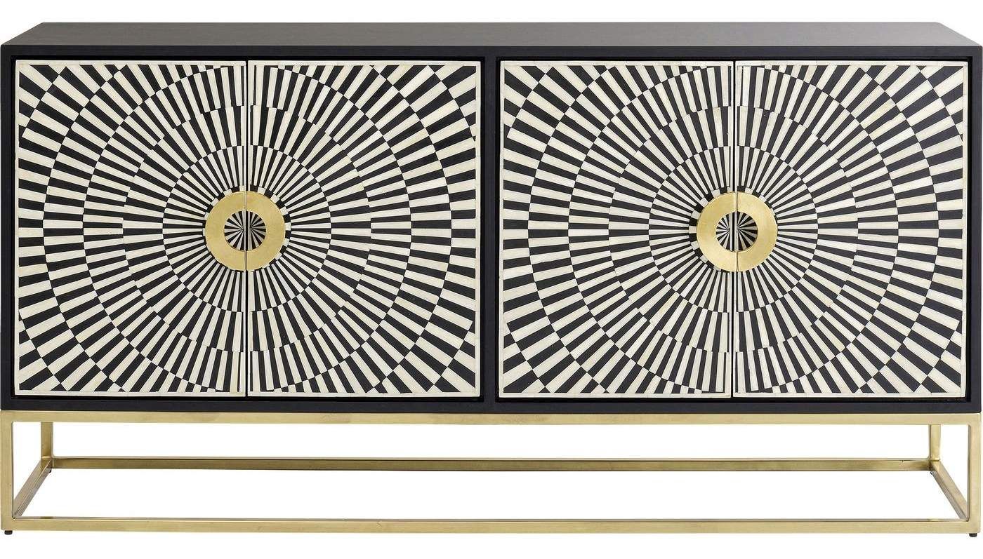 Kare Design Electro Dressoir - Zwart Mangohout