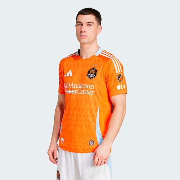Houston Dynamo FC adidas 2025 Season 20 Authentic Jersey - Orange