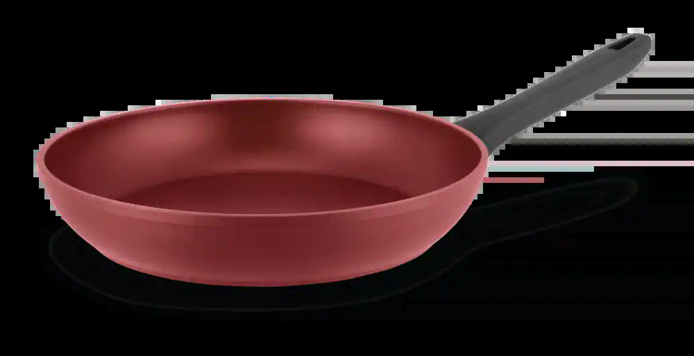 PADERNO Classic Frying Pan, PFOA-Free, Non-Stick, Maroon, 30cm