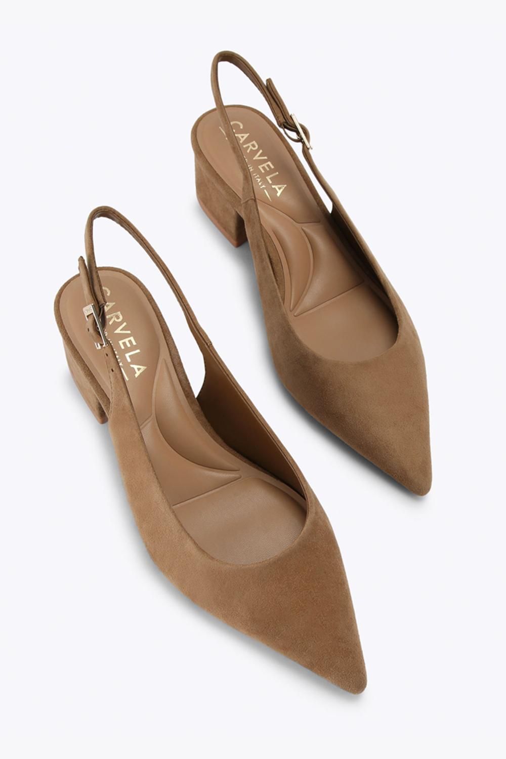 Carvela Armonia Sling' Suede Heels