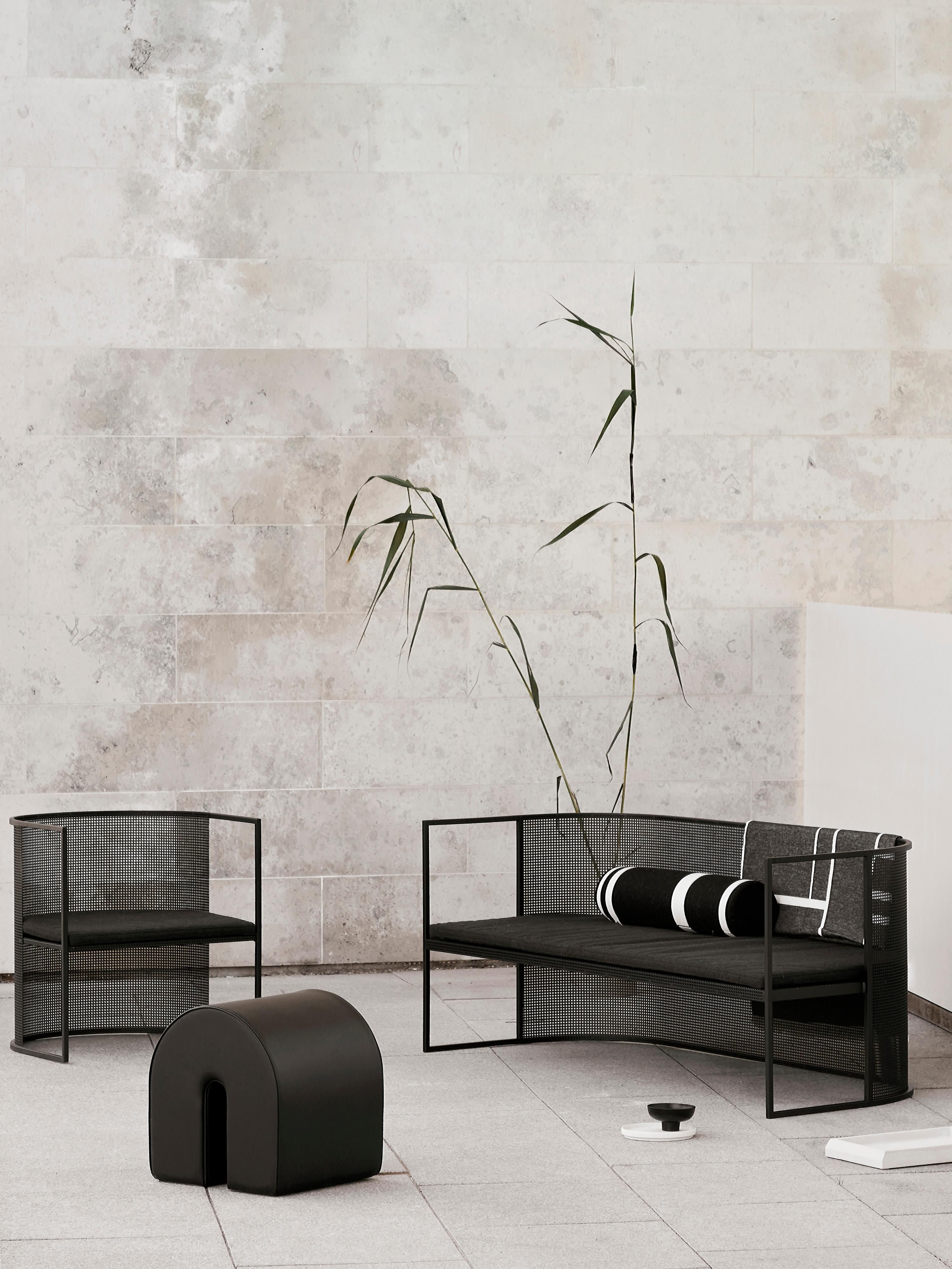 Outdoor-Sitzkissen Bauhaus für Loungesessel
