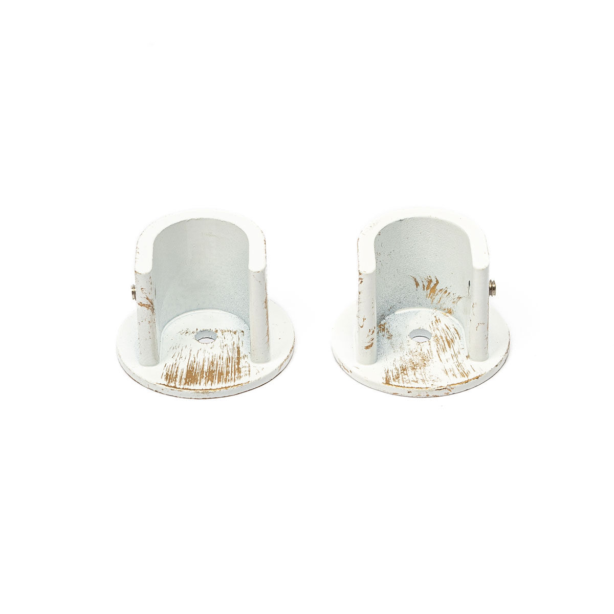 Conjunto 2 suportes parede brancos