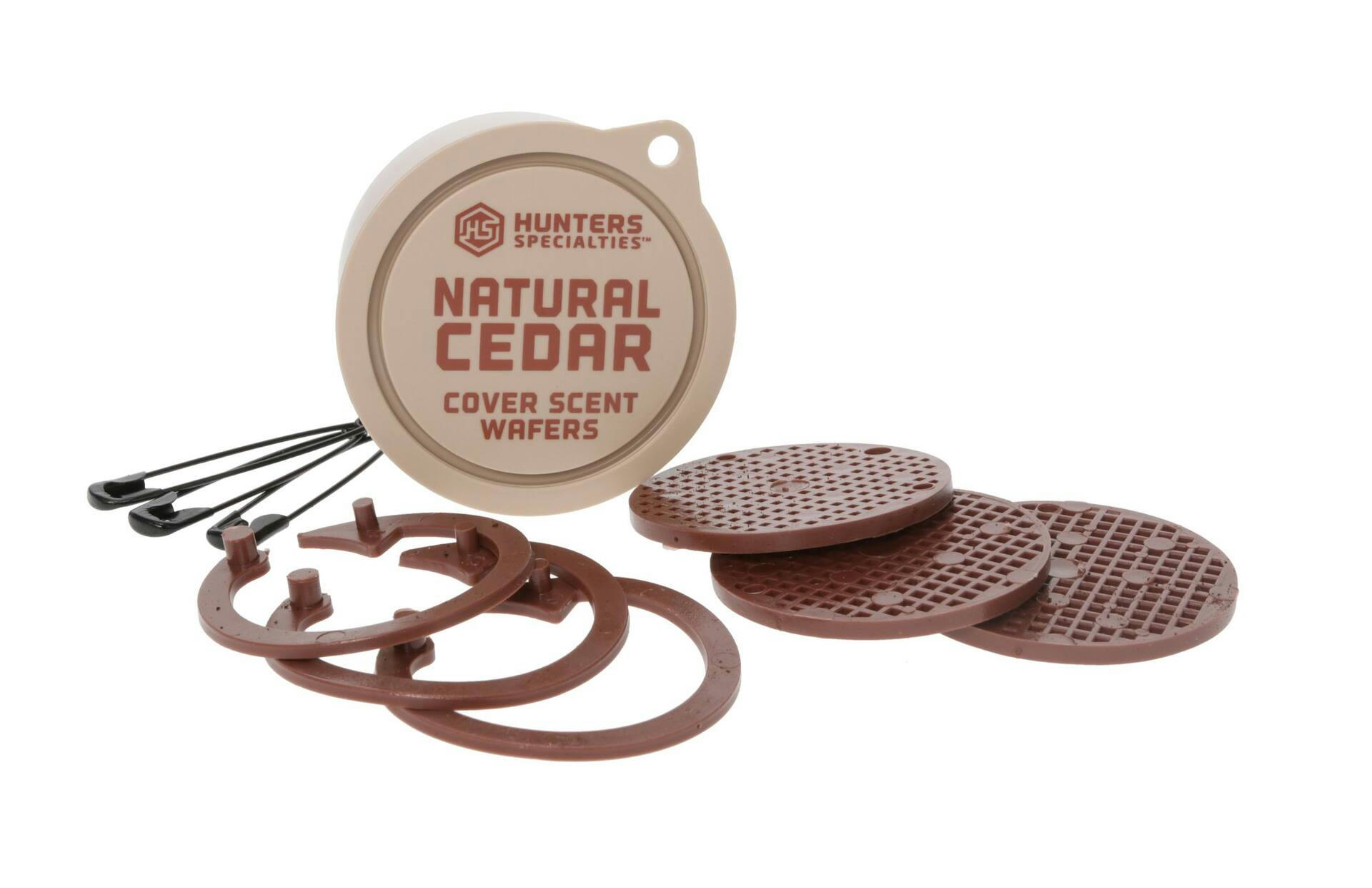 Hunters Specialties Hunting Cover Scent Wafers, Natural Cedar