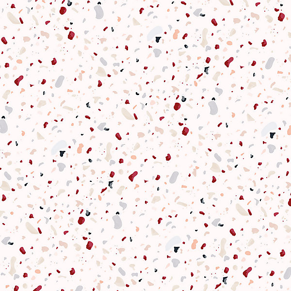 Crédence Adhésive Terrazzo Rubis 200 x 40 cm
