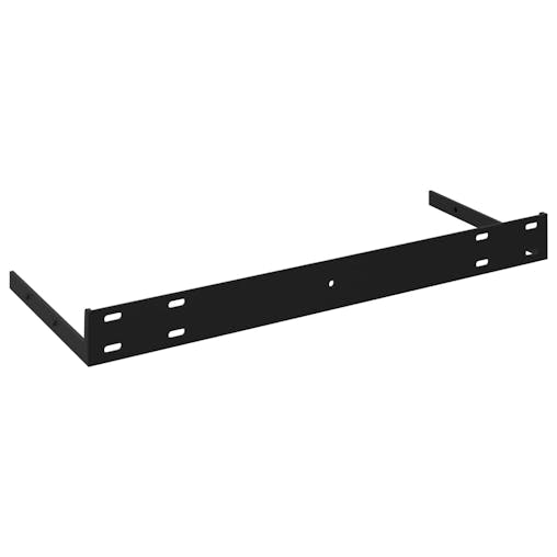NNEVL Floating Wall Shelves 4 pcs Grey 80x23.5x3.8 cm MDF