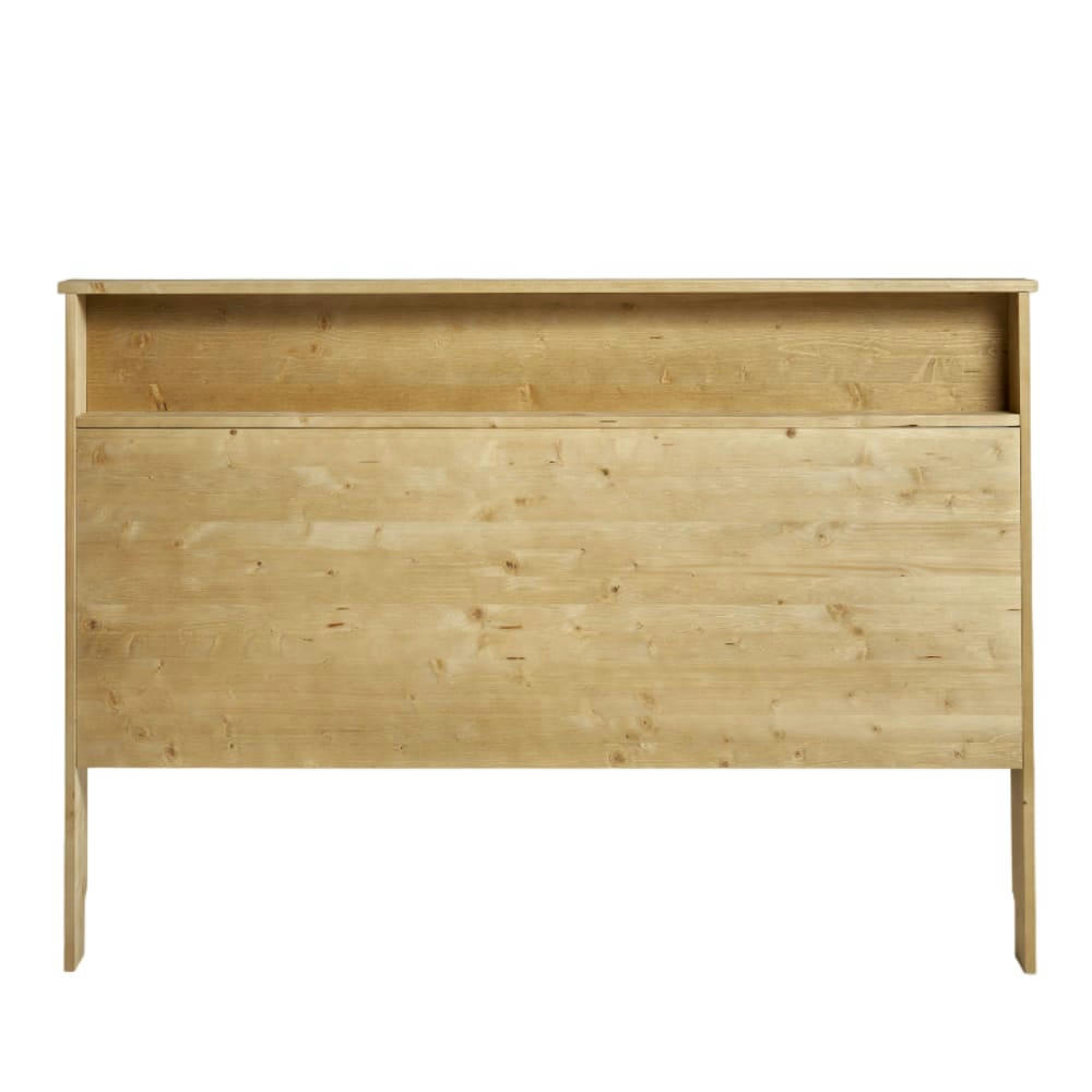 IGOR - Tête de lit avec rangement pour lit 150 cm en couleur marron