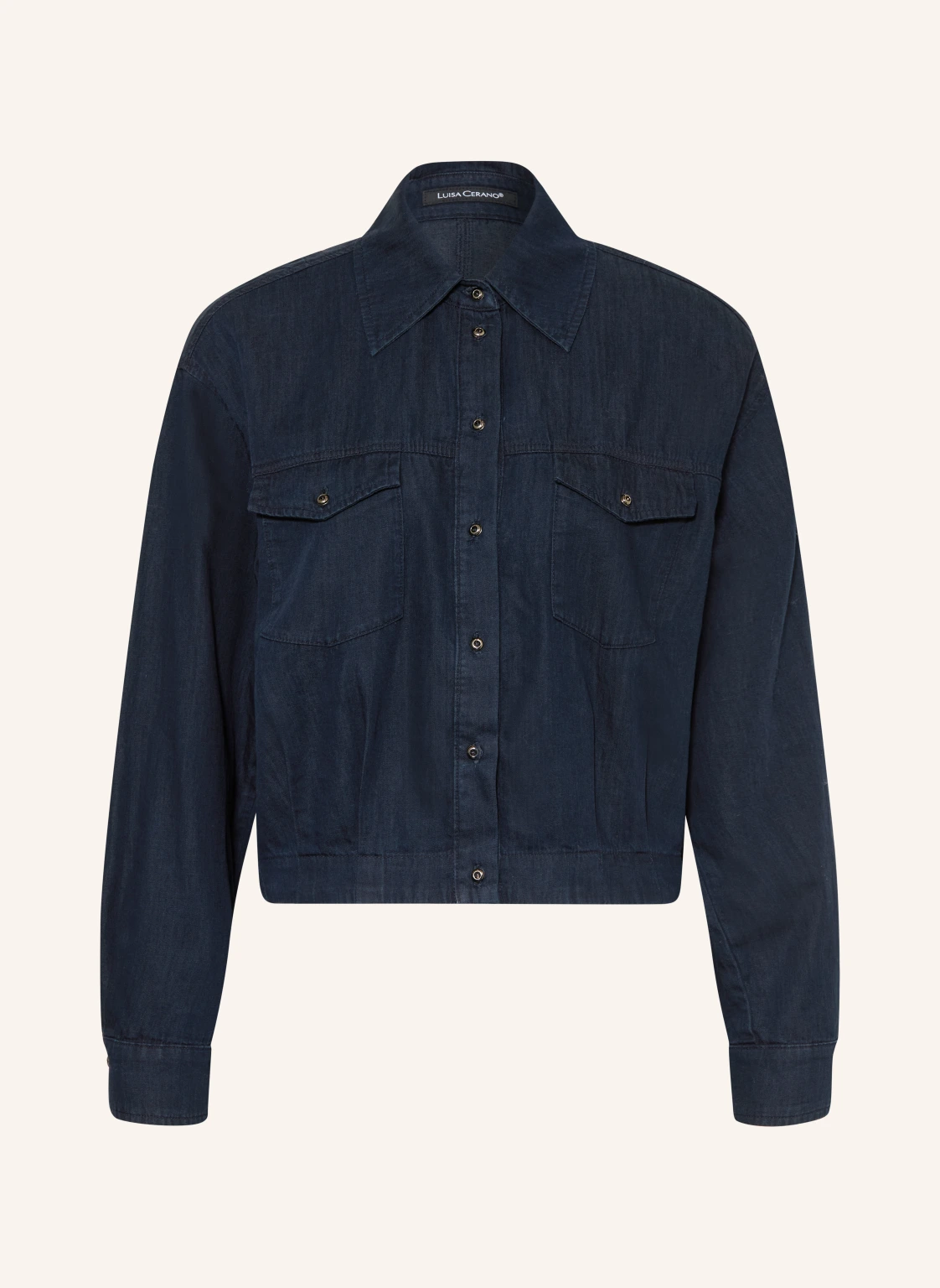 LUISA CERANO Jeansbluse