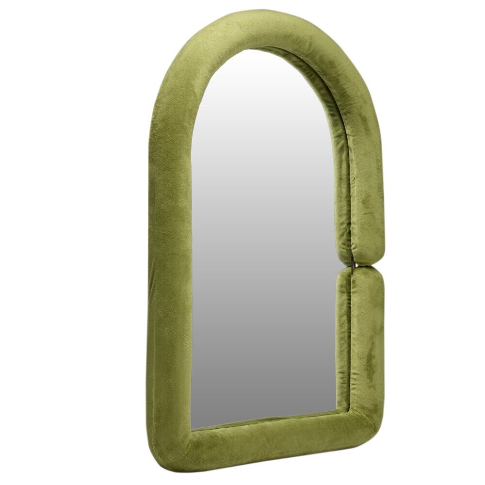 Miroir bord velours 40xH60cm (2 modèles)