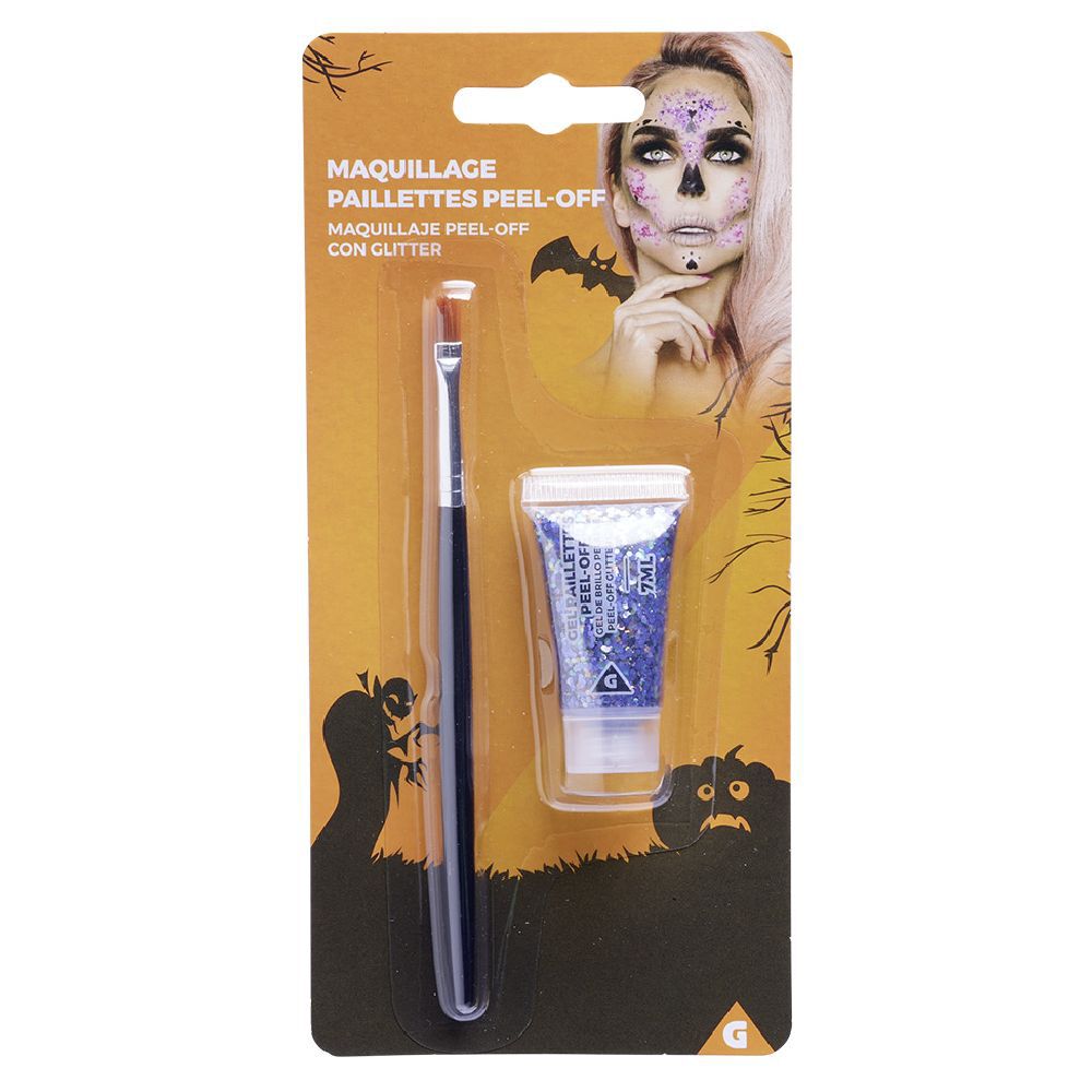 Maquillage paillette peel-off