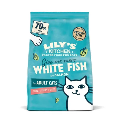 Lily's Kitchen Fabulous Fish Complete Adult Dry Cat Food