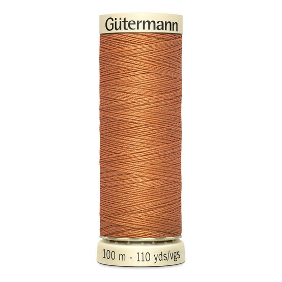 Gutermann Orange Sew All Thread 100m (612)