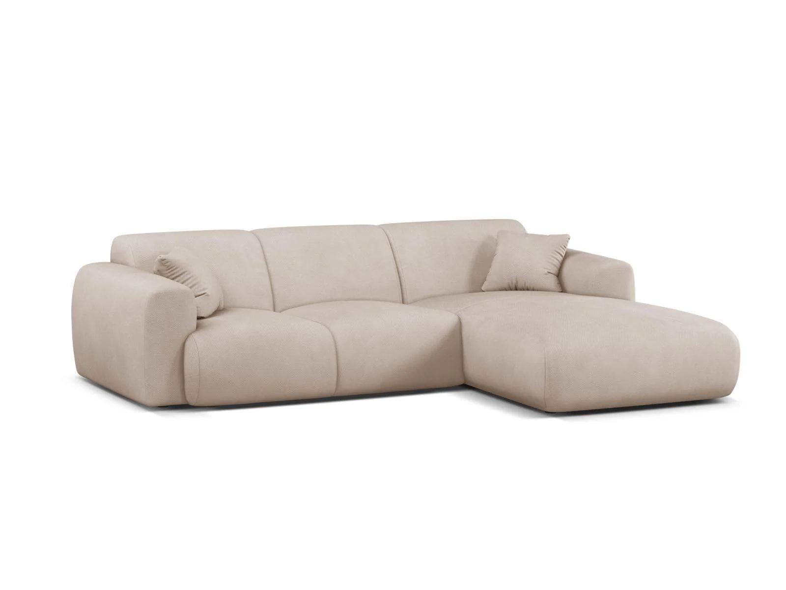 Hoekbank Molino rechts chenille