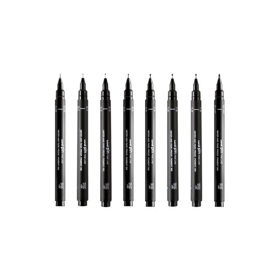 Uni-ball PIN Draw and Sketch Fineliners? 8 Pack