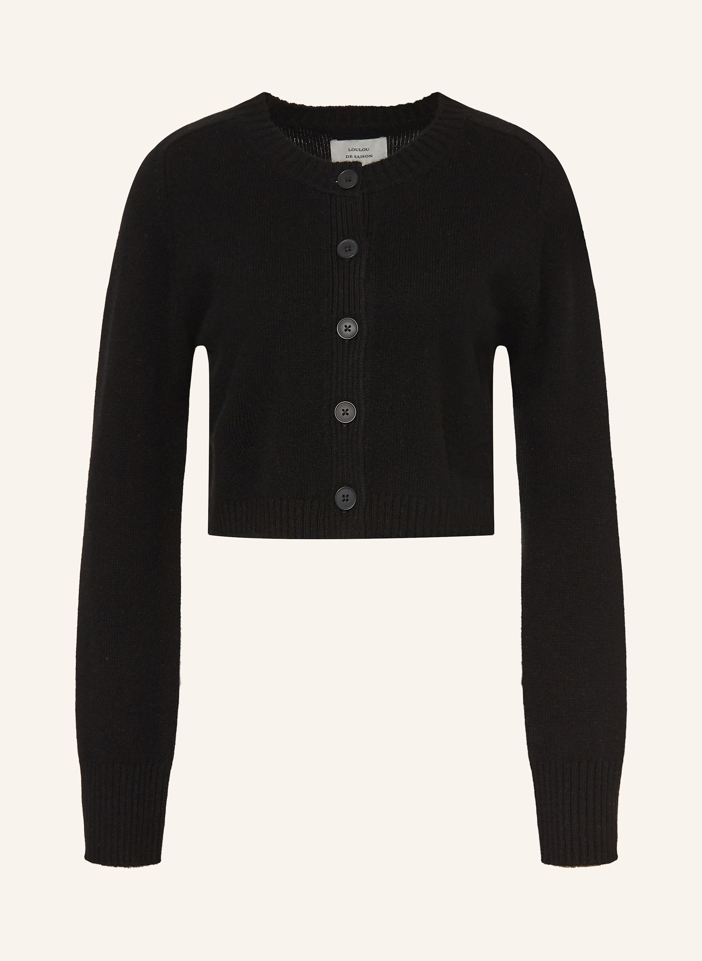 LOULOU DE SAISON Strickjacke ZEPHIR aus Cashmere