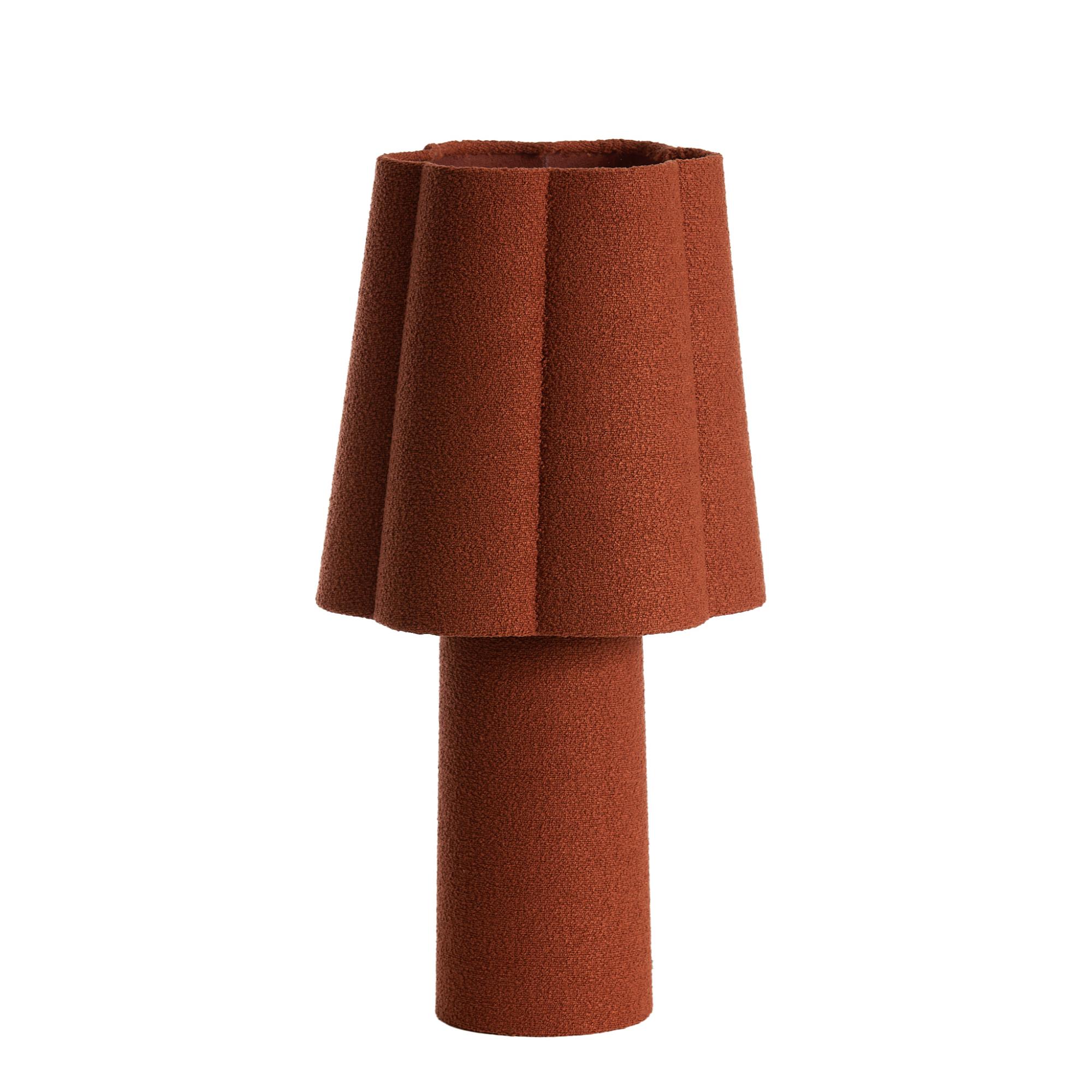 Light & Living tafellamp Musaby - oranje - Ø25cm