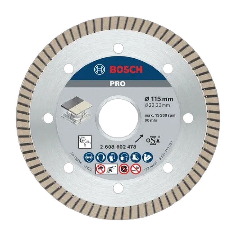 DIAMANTKAPPSKIVE BOSCH 115X22,23MM