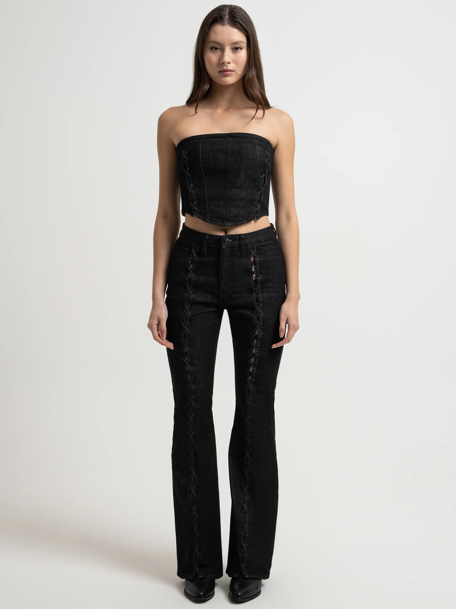 Soho Laced Denim Jeans