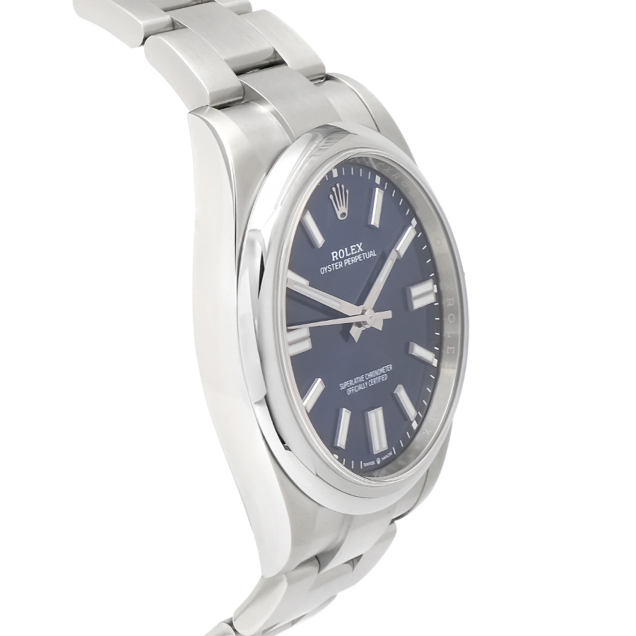 Rolex Milgauss Oyster Perpetual 124300-0001 “Blue Dial” Exact Clone 1:1