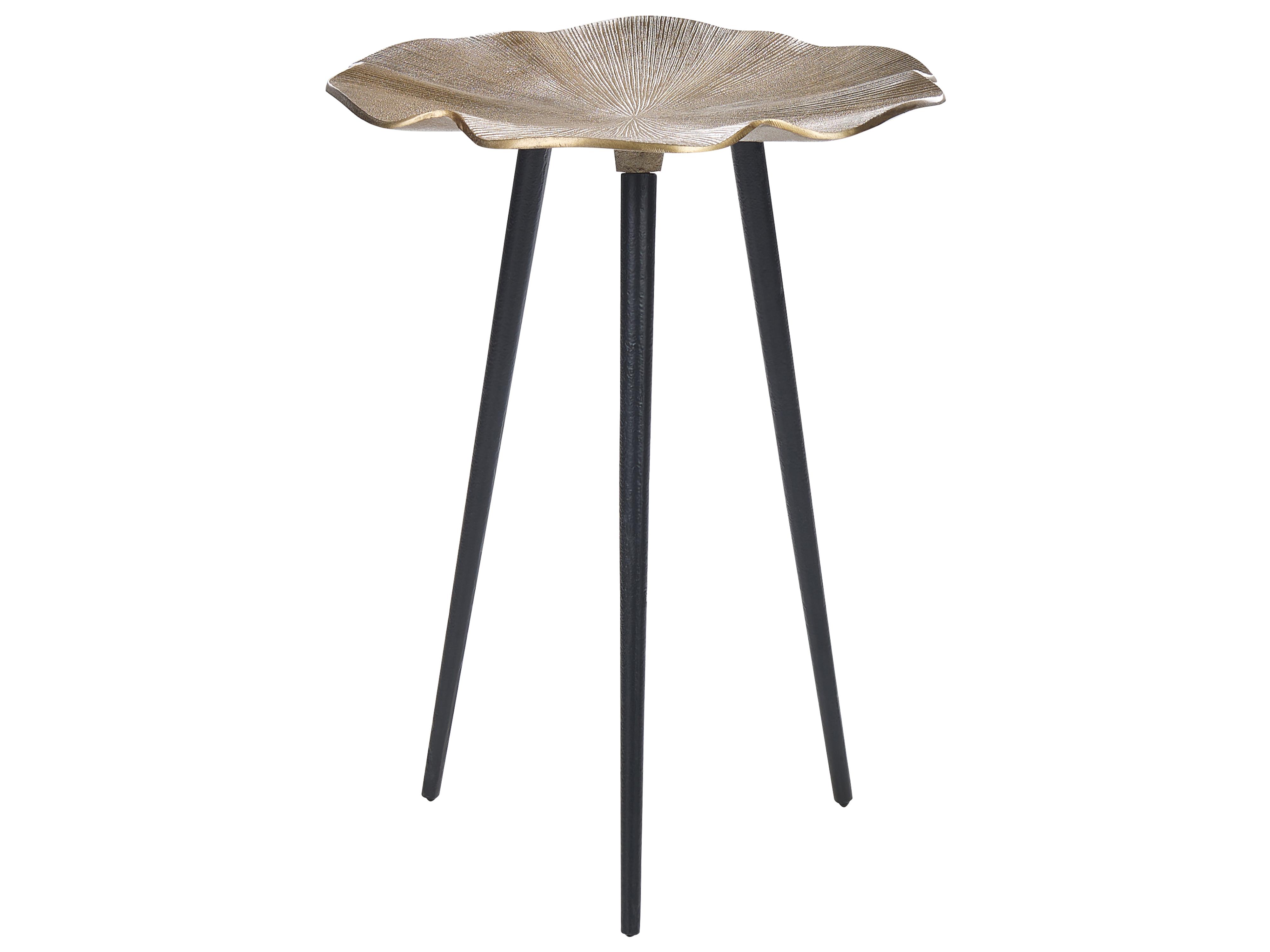 Side Table PUDUR Metal Gold