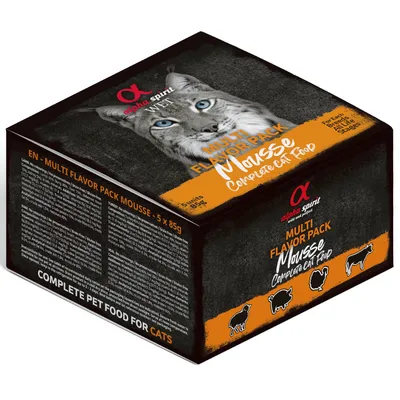 alpha spirit Multi-Flavour Pouch for cats