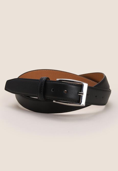 Mens Black Formal Belt