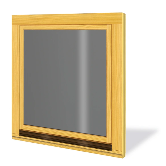 Holz-Fenster »STANDARD B68 FI«, BxH: 78 x 78 cm, Klarglas