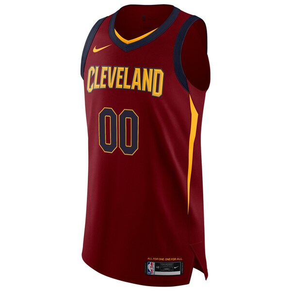Cleveland Cavaliers Nike Authentic Custom Jersey Wine - Icon Edition