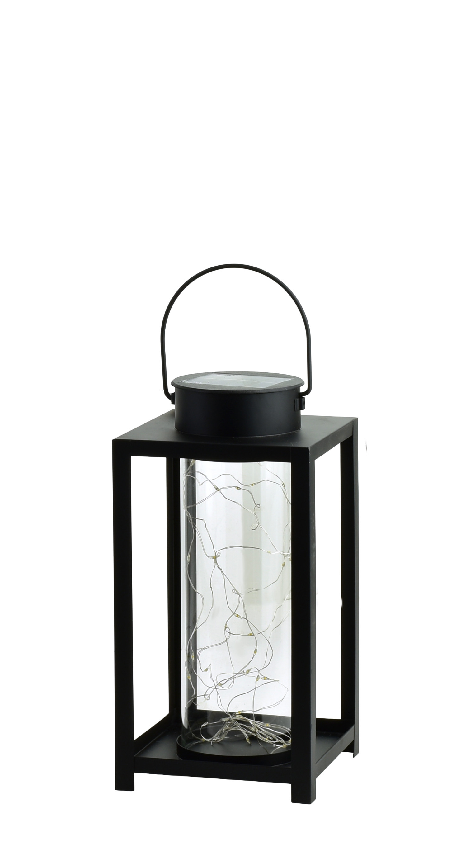 SOKKE Latarnia solarna 15x15x30 cm