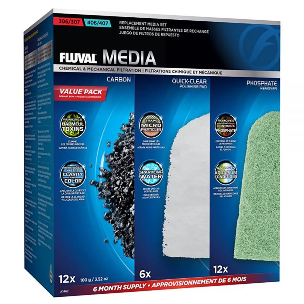 Fluval 307/407 filter pack