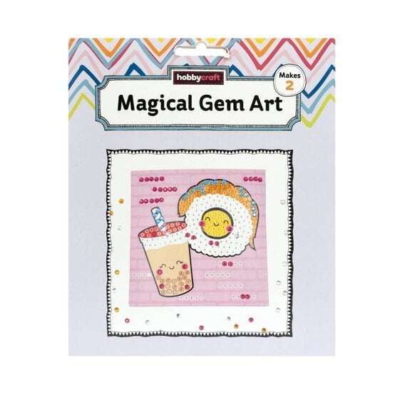 Bubble Tea Magical Gem Art Kit