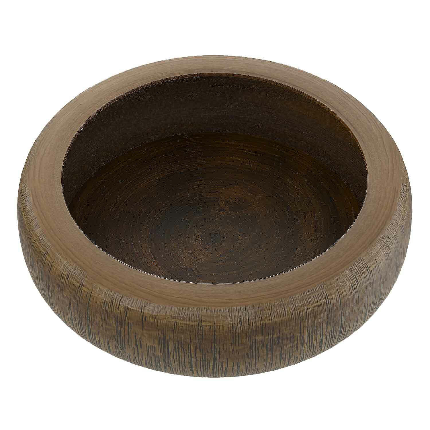 LAGOS - Coupelle vide-poches design imitation bois