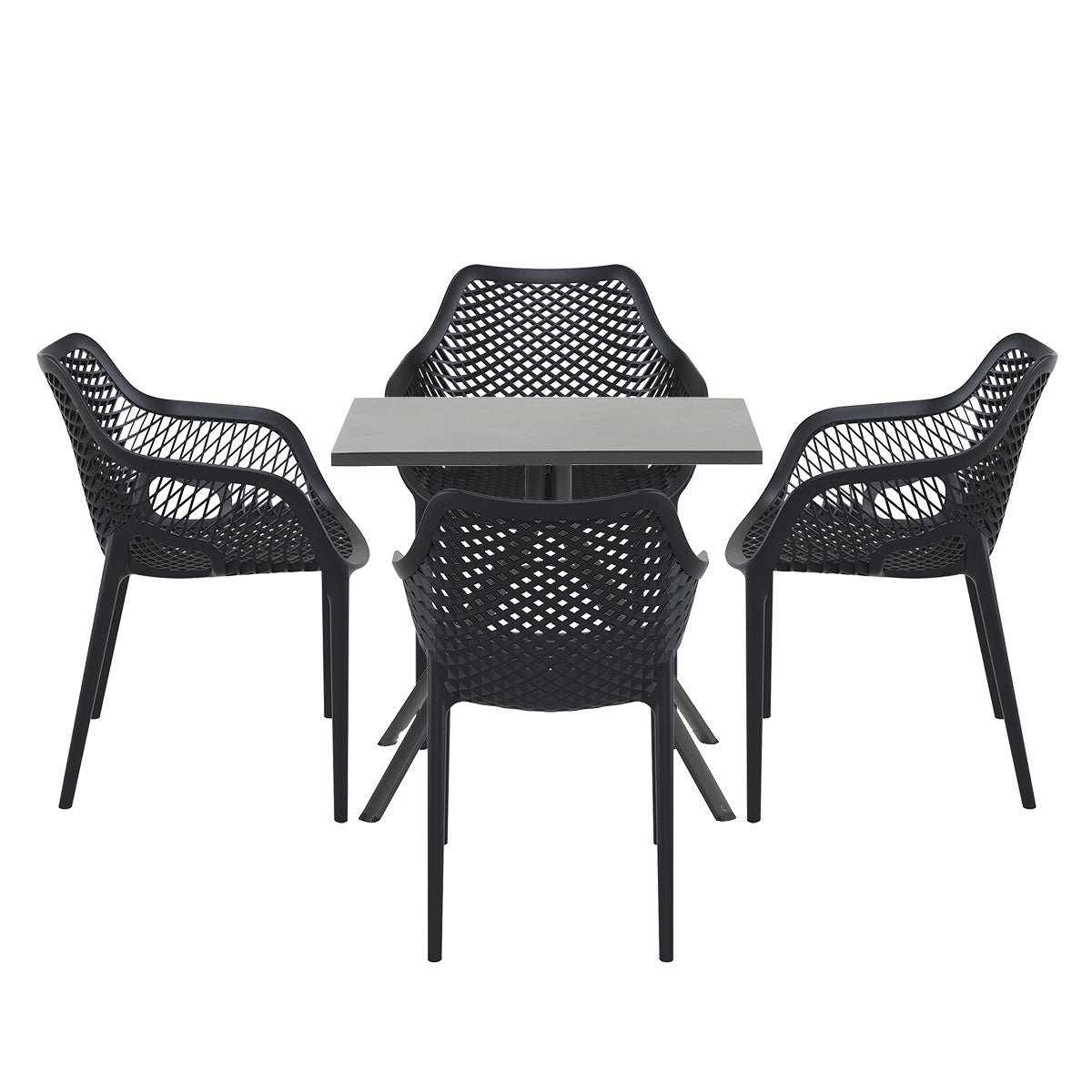 Garden Impressions tuinset Air XL - Rimini zwart 5-delig