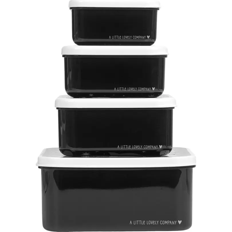 Lunch-Box 4er-Set Galaxie