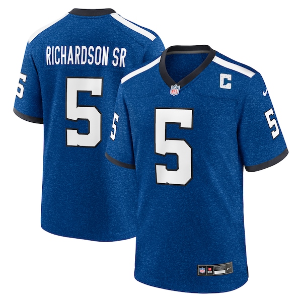 Anthony Richardson Sr. Indianapolis Colts Nike Alternate Indiana Nights Game Jersey - Royal/Blue/White