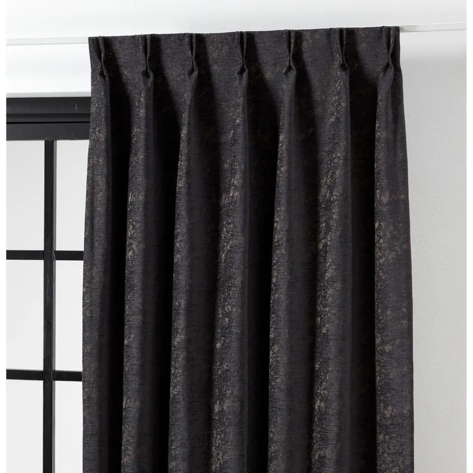 Kwantum Gordijnen | Gordijn Chloe  Antraciet