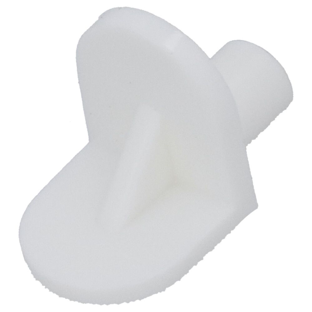 HYLLEBÆRER SUKI PLAST 5MM HVIT